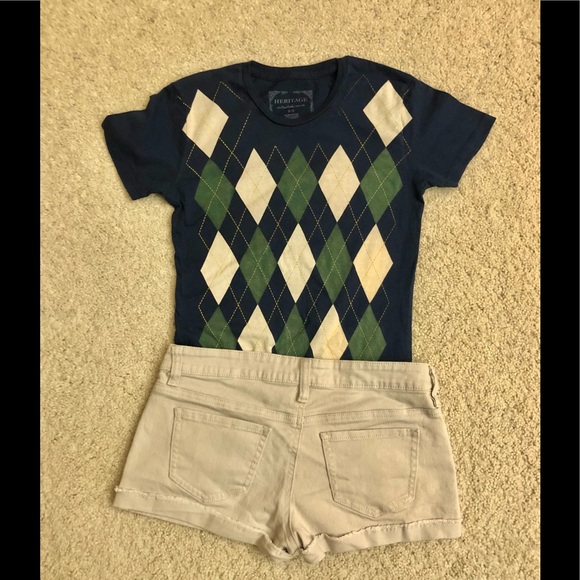 Gifted with purchase 2/$25 Forever 21 Shorts w/Free top. - Picture 2 of 2